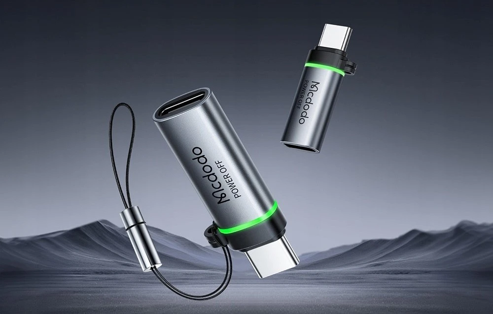 Adapteris USB-C arba USB-C Mcdodo OT-2450, automatinis išjungimas