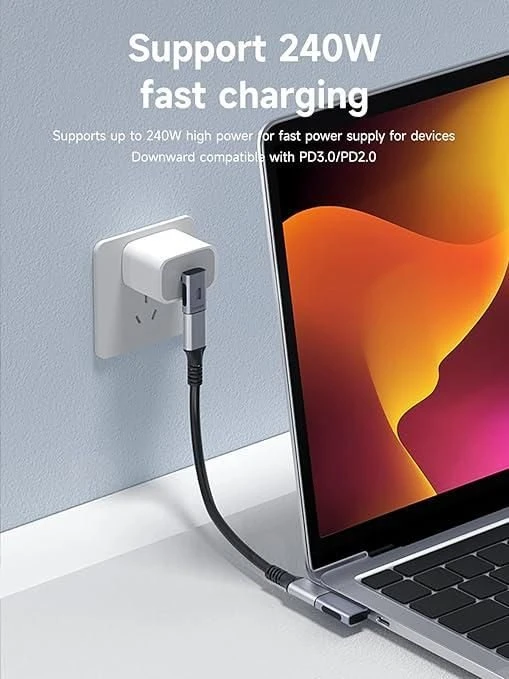 Adapteris USB MicroConnect USB-C - USB-C Sidabrinė (Premium USB4 Gen 3x2 USB-C)