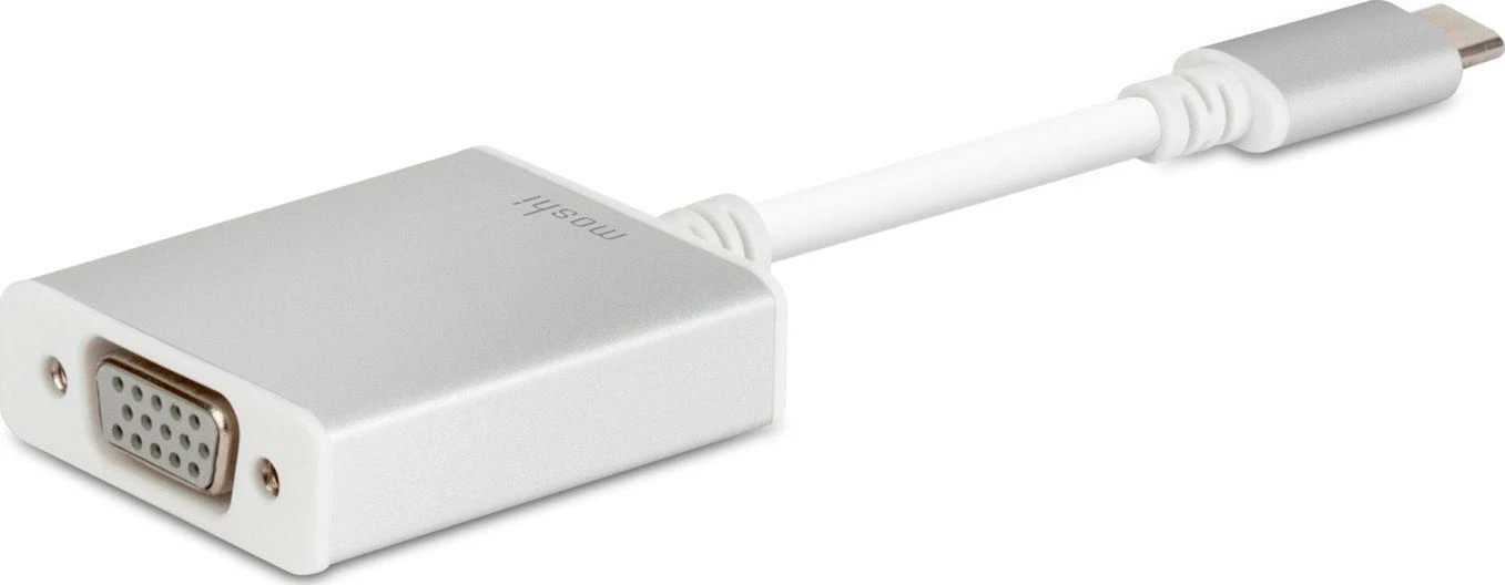 Adapteris USB Moshi USB-C - VGA Sidabrinė (MI-USBC-VGA)