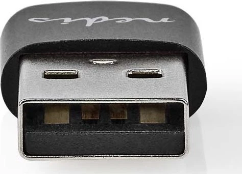 Adapteris USB Nedis CCGB60920BK USB-A - USB-C Juodas (CCGB60920BK)