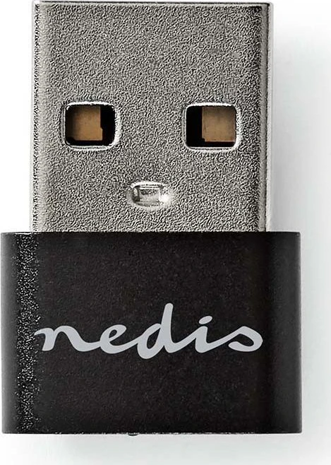 Adapteris USB Nedis CCGB60920BK USB-A - USB-C Juodas (CCGB60920BK)