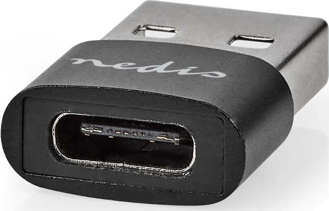 Adapteris USB Nedis CCGB60920BK USB-A - USB-C Juodas (CCGB60920BK)