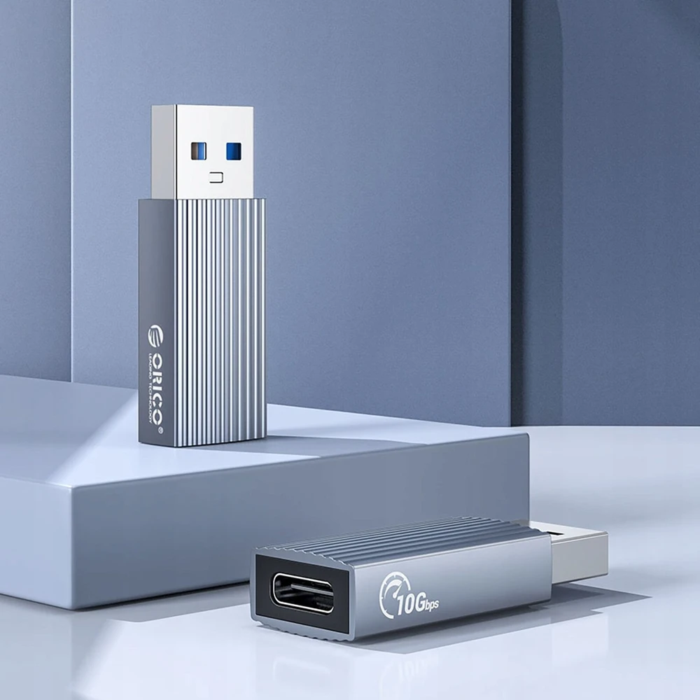 „Orico AH-AC10“ adapteris USB-C į USB-A 3.1 adapteris, pilkas