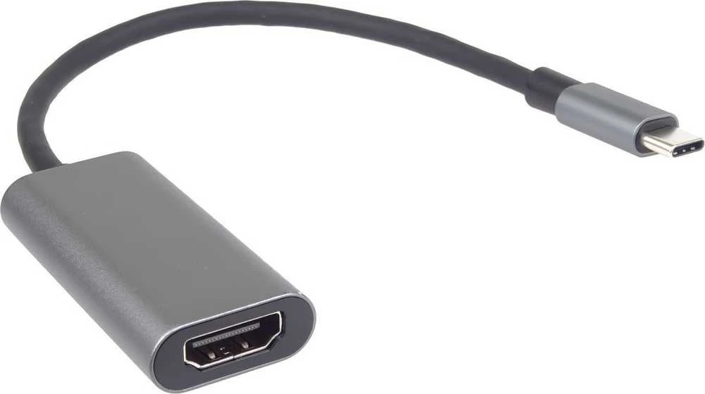 USB-C į HDMI adapteris su metaliniu korpusu