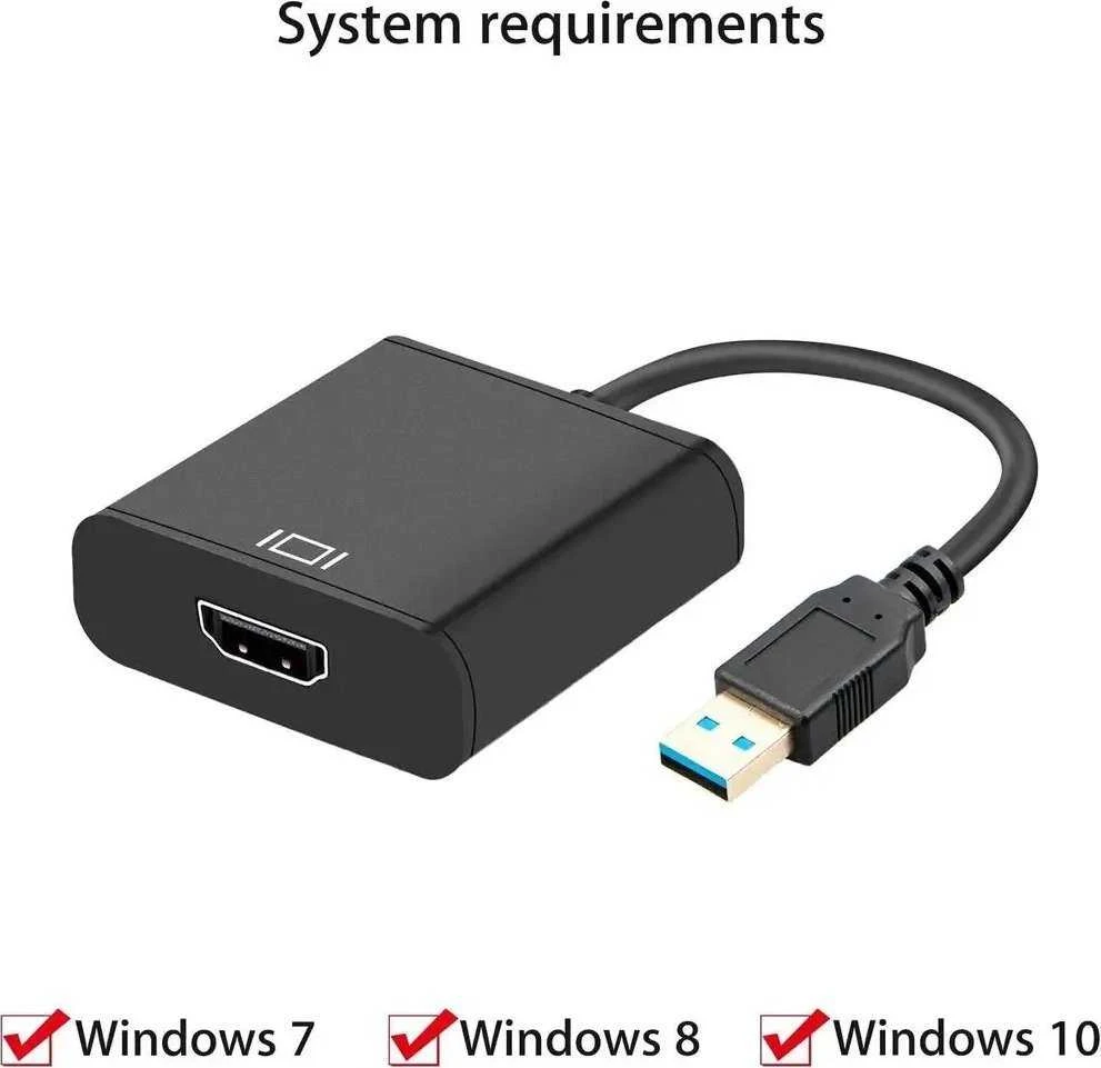 PREMIUMCORD USB 3.0 adapteris su HDMI, FULL HD 1080p