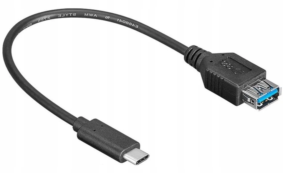 USB adapteris PremiumCord USB-C - USB 3.1 M-F 20cm