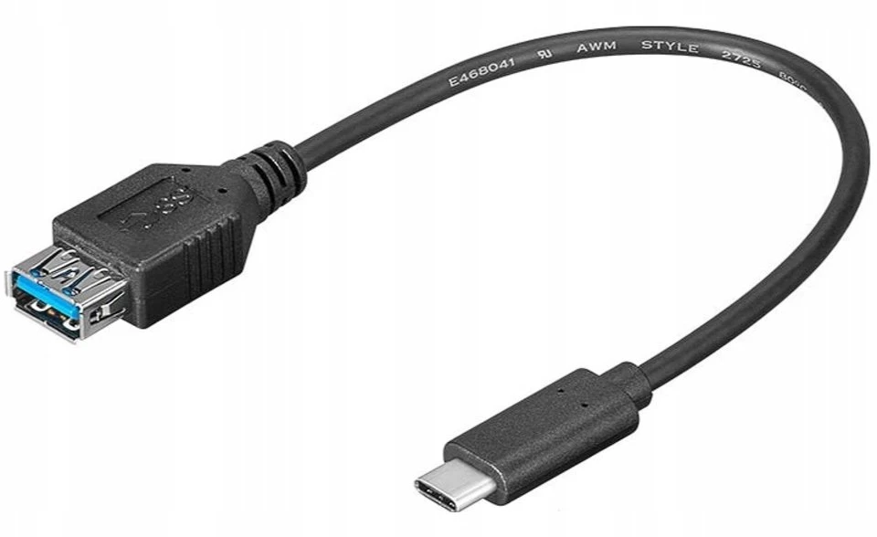 USB adapteris PremiumCord USB-C - USB 3.1 M-F 20cm