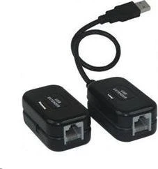 Adapteris USB PremiumCord USB-A - USB-A Juodas (kuext2)
