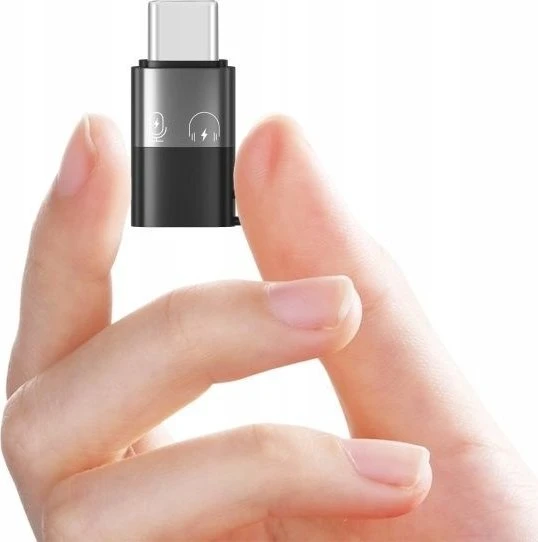 Adapteris USB Puluz Pu657b USB-C - Lightning Sidabrinė (SB9098)