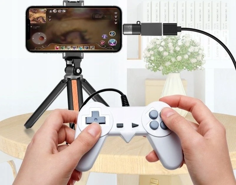 Adapteris USB Puluz Pu657b USB-C - Lightning Sidabrinė (SB9098)