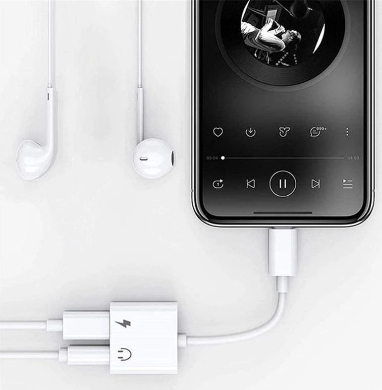 Przejściówka „Lightning“ lizdo adapteris „iPhone 7 8“ x adapteris -e405