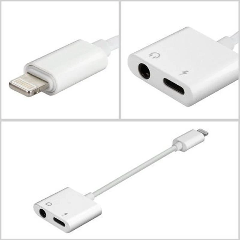 Przejściówka „Lightning“ lizdo adapteris „iPhone 7 8“ x adapteris -e405