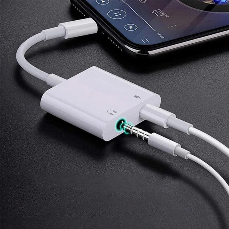 Przejściówka „Lightning“ lizdo adapteris „iPhone 7 8“ x adapteris -e405
