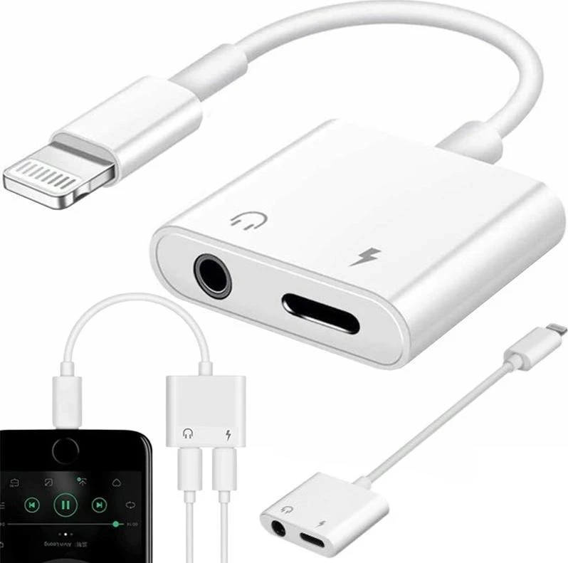 Przejściówka „Lightning“ lizdo adapteris „iPhone 7 8“ x adapteris -e405