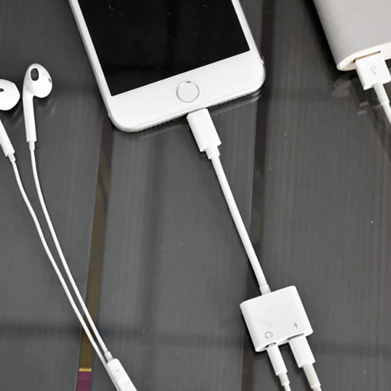 Przejściówka „Lightning“ lizdo adapteris „iPhone 7 8“ x adapteris -e405