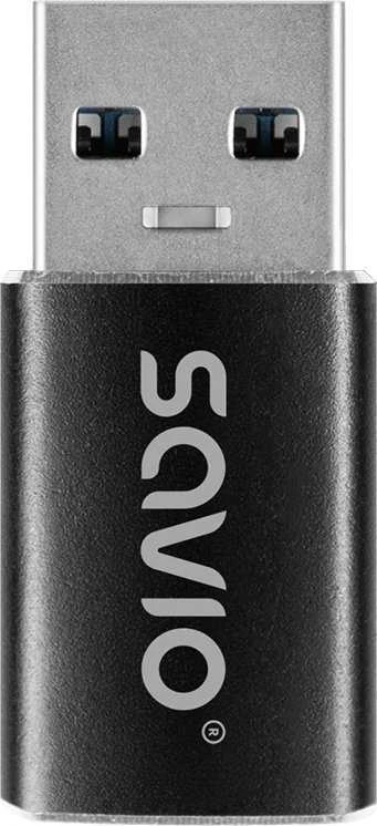 Savio Adapteris USB-C 3.1 (F) – USB-A 3.1 (M) AK-81