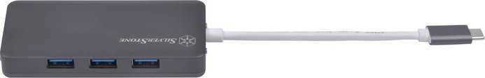 HUB USB SilverStone SST-EP14C - USB 3.1 Typ-C Gen1 auf HDMI, 3x USB 3.1 Gen 1 Type-A, 1x USB 3.1 Gen 1 Type-C (PD 2.0 charging)