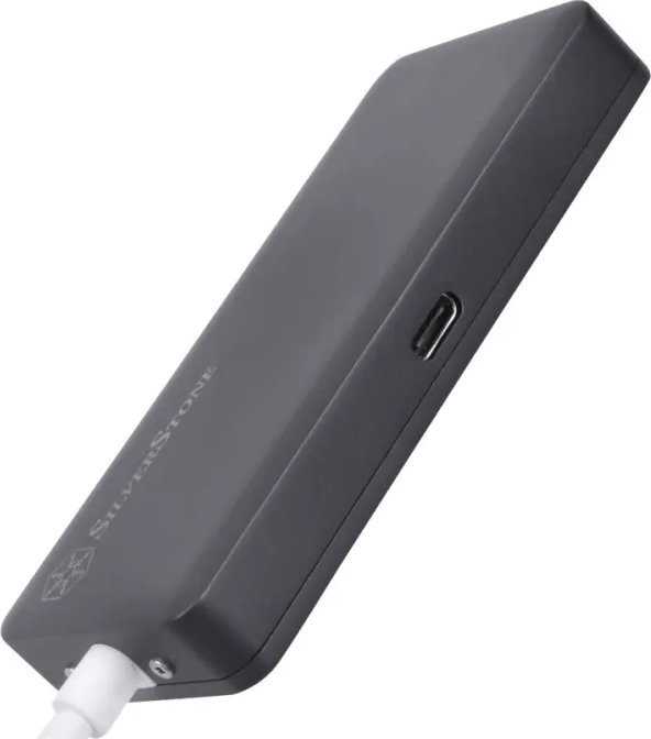 HUB USB SilverStone SST-EP14C - USB 3.1 Typ-C Gen1 auf HDMI, 3x USB 3.1 Gen 1 Type-A, 1x USB 3.1 Gen 1 Type-C (PD 2.0 charging)