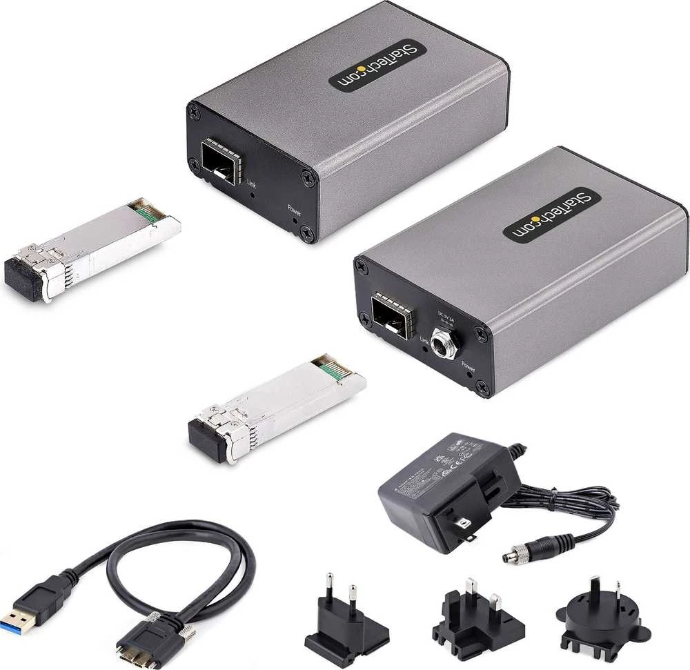 StarTech Adap 2 prievadų USB 3.0 plėstuvas LWL 350m AV signalo perdavimo sistema
