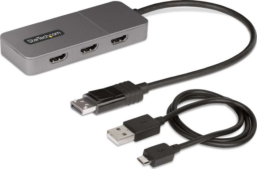 StarTech 3-PORT DISPLAYPORT MST HUB/.