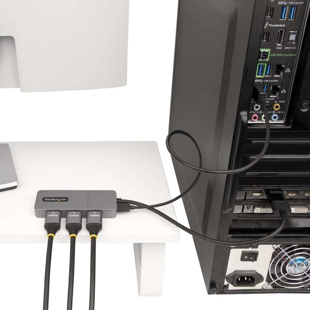 StarTech 3-PORT DISPLAYPORT MST HUB/.