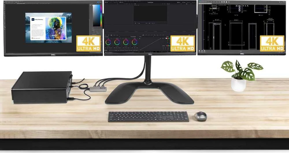 StarTech 3-PORT DISPLAYPORT MST HUB/.