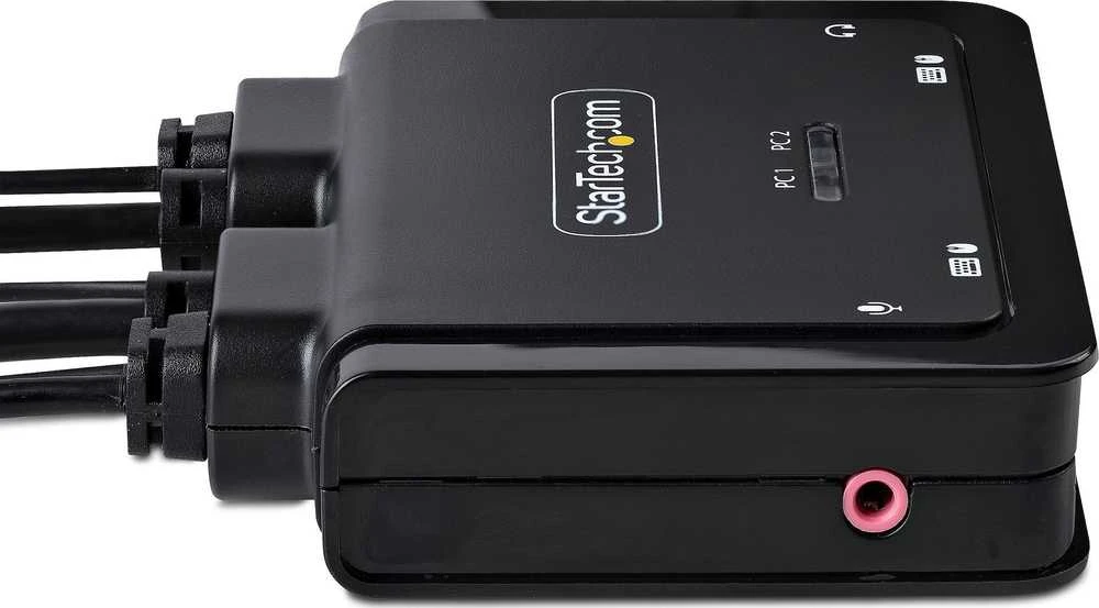 Jungiklis StarTech Cable StarTech KVM 2 prievadų USB-C DP jungiklis 4K