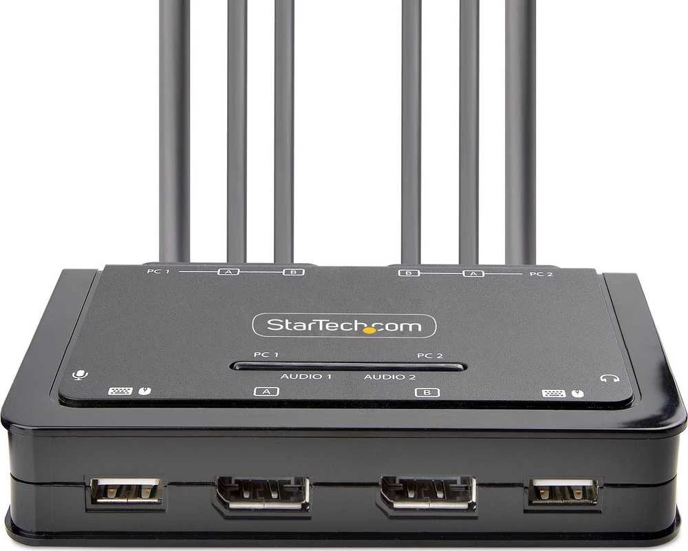 StarTech C2-DD46-UA2-CBL-KVM/2-PORT DUAL MONITORIUS KVM SWITCH