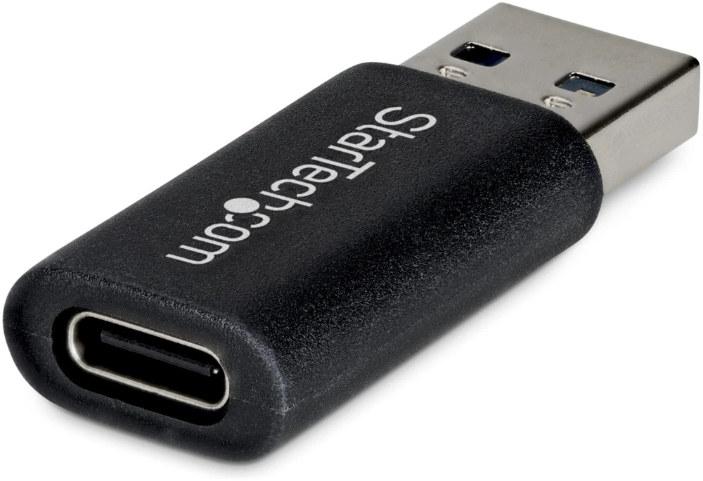 Adapteris USB StarTech U32-AMCF USB-A - USB-C Juodas (U32-AMCF-USBADAPTER)