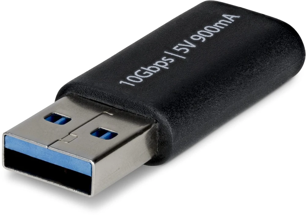 Adapteris USB StarTech U32-AMCF USB-A - USB-C Juodas (U32-AMCF-USBADAPTER)