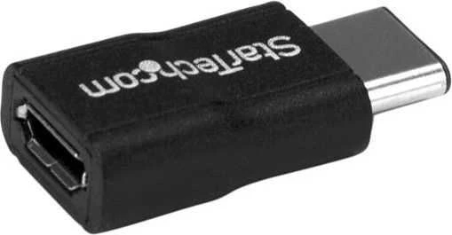 Adapteris USB StarTech USB-C - MicroUSB Juodas (USB2CUBADP)