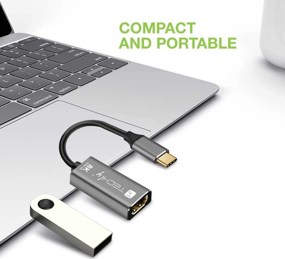 Techly USB-C į HDMI adapteris 8K