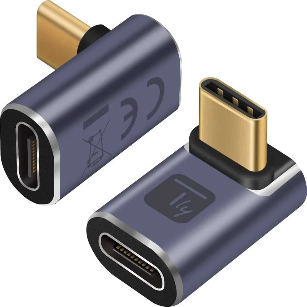 Techly USB-C kampinis adapteris, 2 vnt.