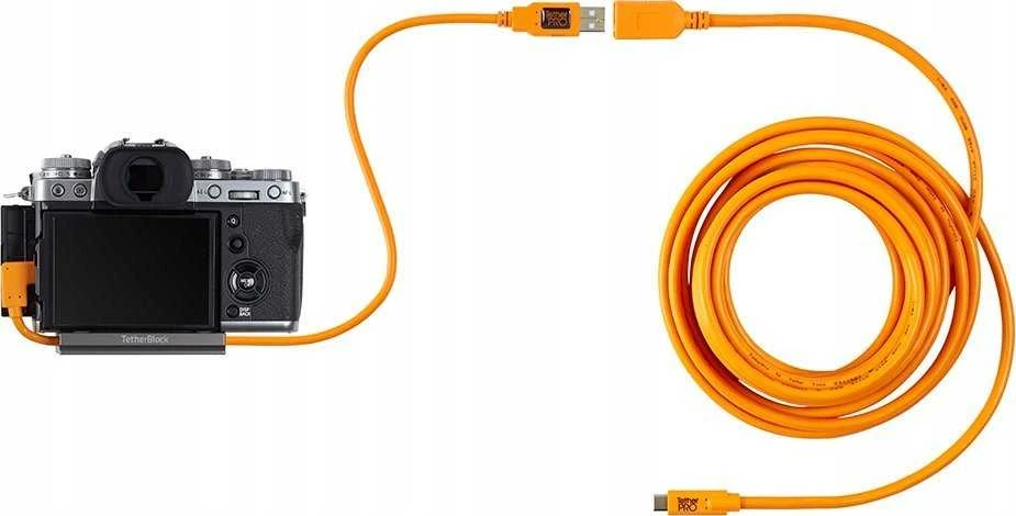 Tether Tools Pro Right Angle Adapteris iš USB 3.0 į USB-C