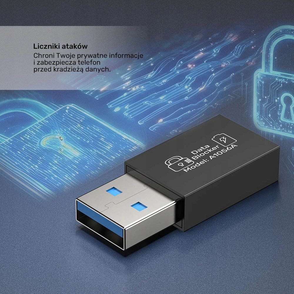 „Unitek“ duomenų blokavimo adapteris USB-A