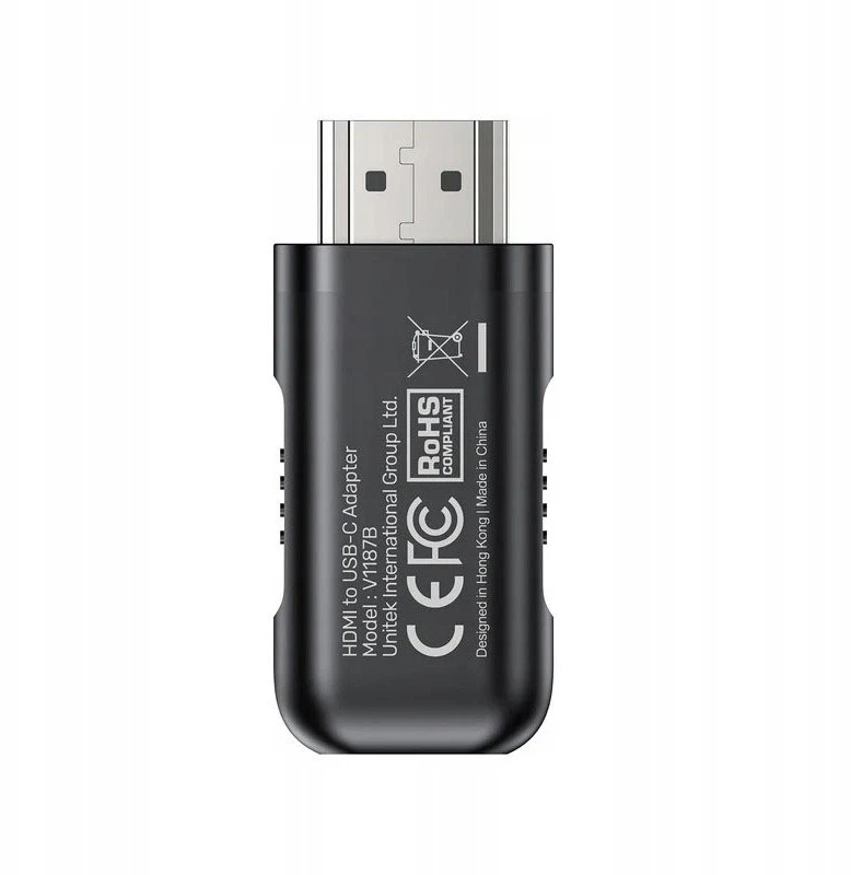 UNITEK HDMI ADAPTERIS - USB-C HDR/HDCP 4K60HZ V/F