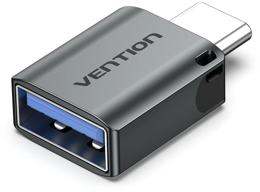 Adapteris Vention CDQH0 USB-C kištukas prie USB 3.0 (pilka)