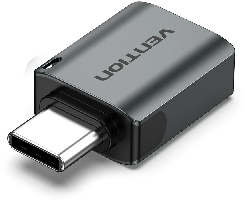 Adapteris Vention CDQH0 USB-C kištukas prie USB 3.0 (pilka)
