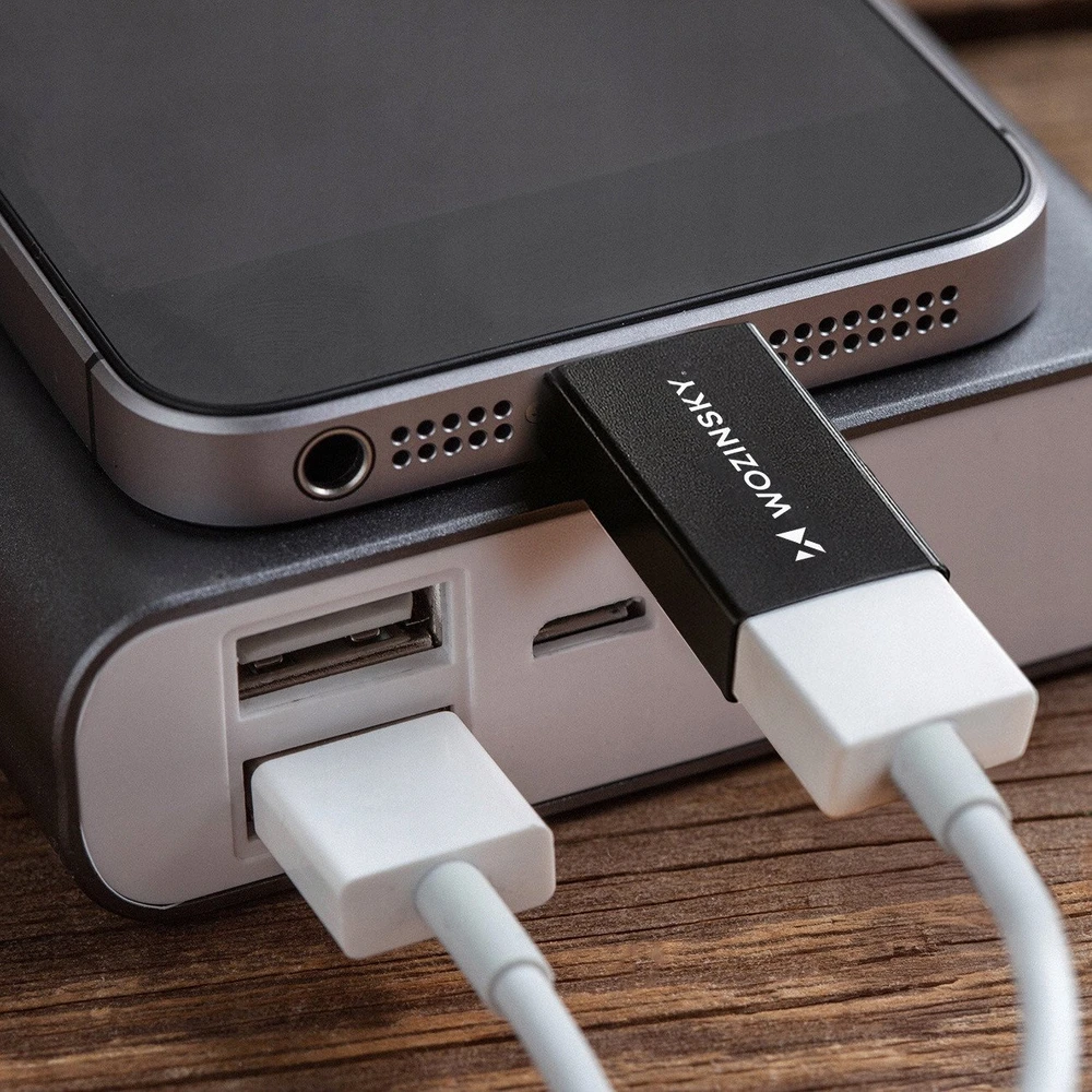 Wozinsky W10GY1S USB-C – USB-A 3.2 10Gb/s Adapteris – juodos spalvos