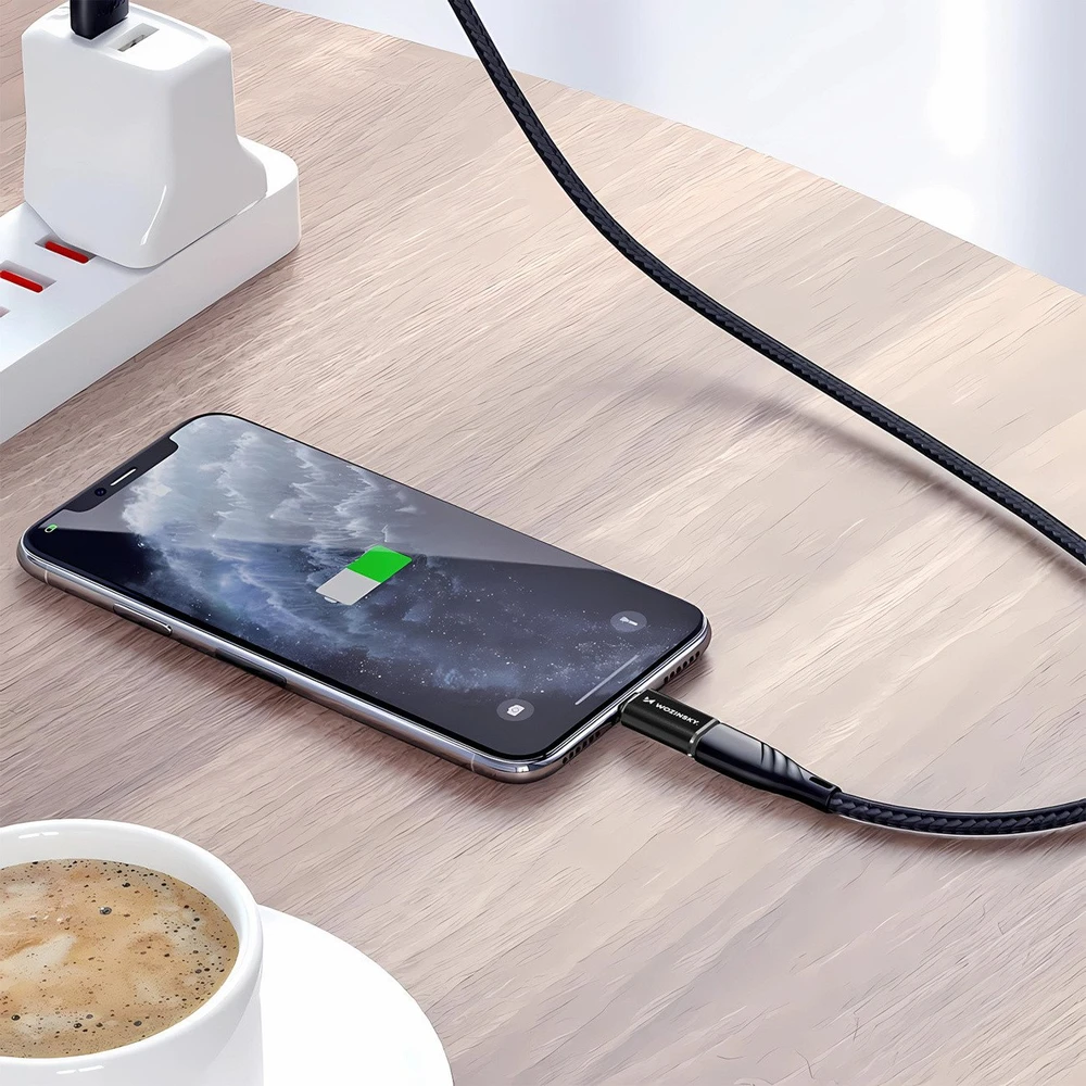 Wozinsky WALC-01 Lightning į USB-C adapteris - Juodas