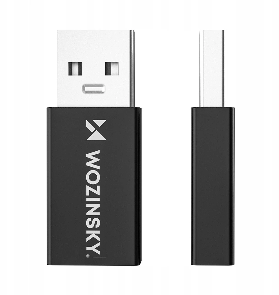 Wozinsky WAAC-01 USB-A - USB-C OTG Adapteris - Juodas