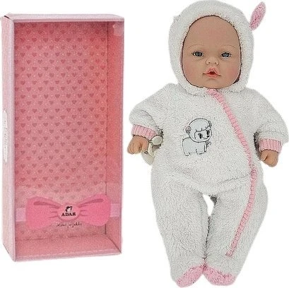 Adar Baby lėlė kombinezone 40cm su garso dėžute Adar