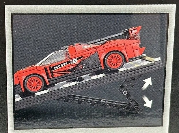 Adar Klocki auto sportowe 402elem. 30697