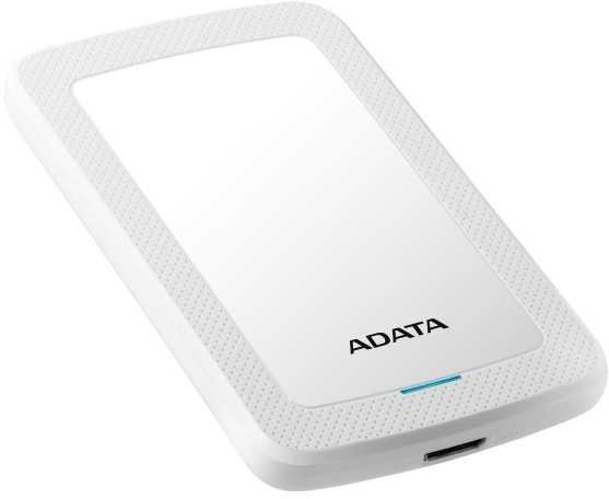 Išorinis kietasis diskas Adata HV300 1TB, 2.5", USB 3.1, Baltas