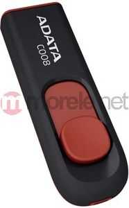 USB atmintinė ADATA C008, 64 GB (AC008-64G-RKD)