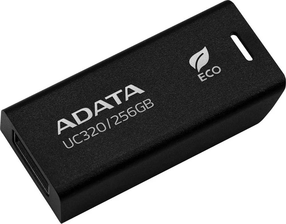 ADATA USB atmintinė UC320 256GB USB3.2-A Gen1 juoda