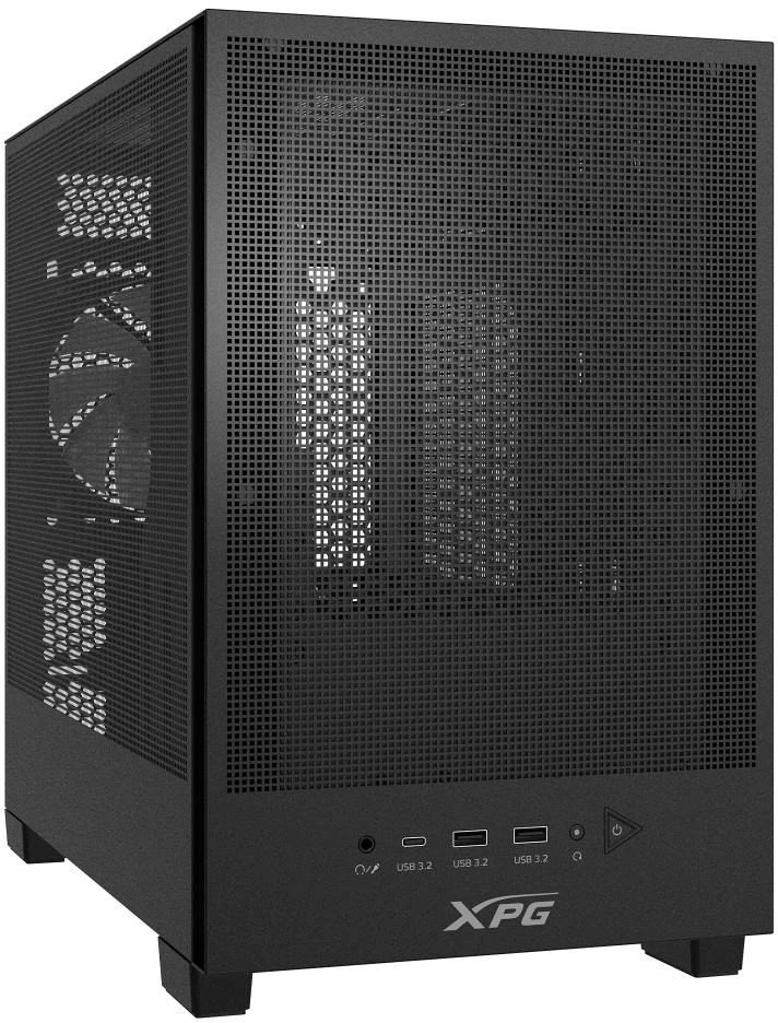ADATA „Carruzzo XPG VALOR MESH NANO“ vidutinio dydžio bokšto korpusas „Midi Tower“ juodas
