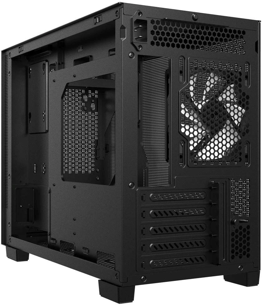 ADATA „Carruzzo XPG VALOR MESH NANO“ vidutinio dydžio bokšto korpusas „Midi Tower“ juodas