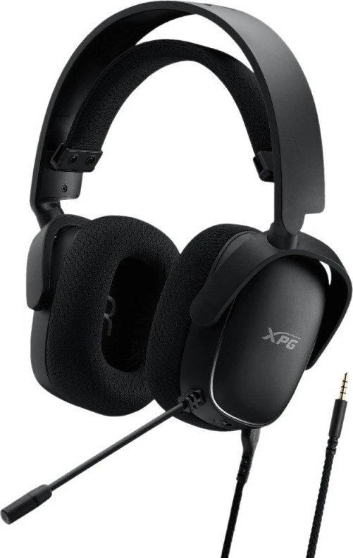 XPG Precog S juodos su mikrofonu