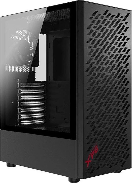 ADATA XPG Valor Air ATX Midi Tower juodas Glas 4x120mm
